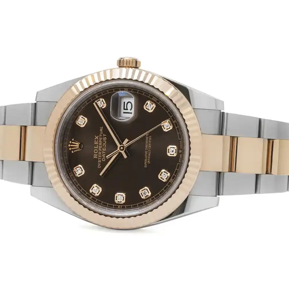 Prestigious Jewelers Rose 126331 Steel Gold Datejust & Stainless Rolex 0706